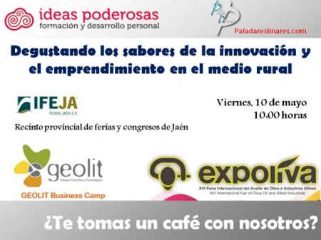 Café con Ideas Poderosas en Expoliva.
